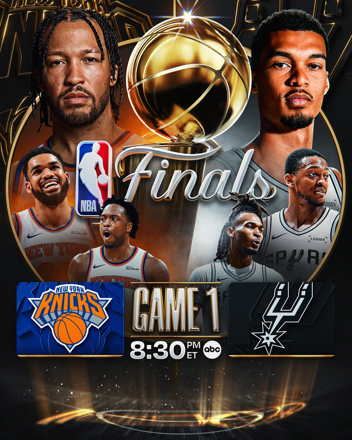 开云-NBA总决赛开战，布伦森文班对决|篮球|体育赛事讨论|杰伦·布伦森|维克托·文班亚马|冠军_新浪体育_新浪新闻